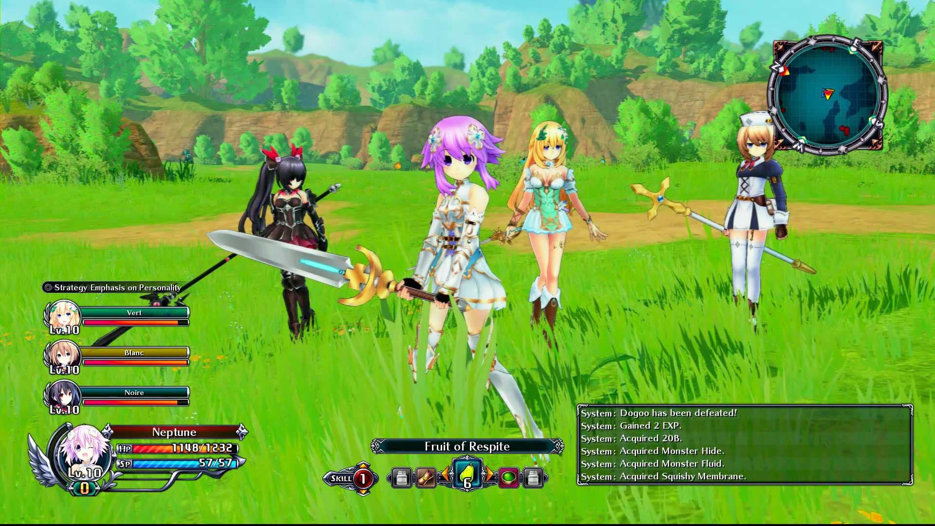 Cyberdimension Neptunia: 4 Goddesses Online: скриншот 3