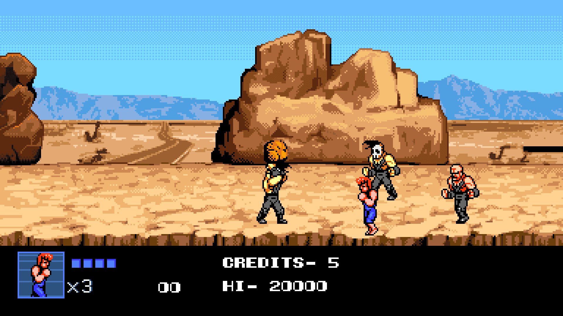 Double Dragon IV: скриншот 2