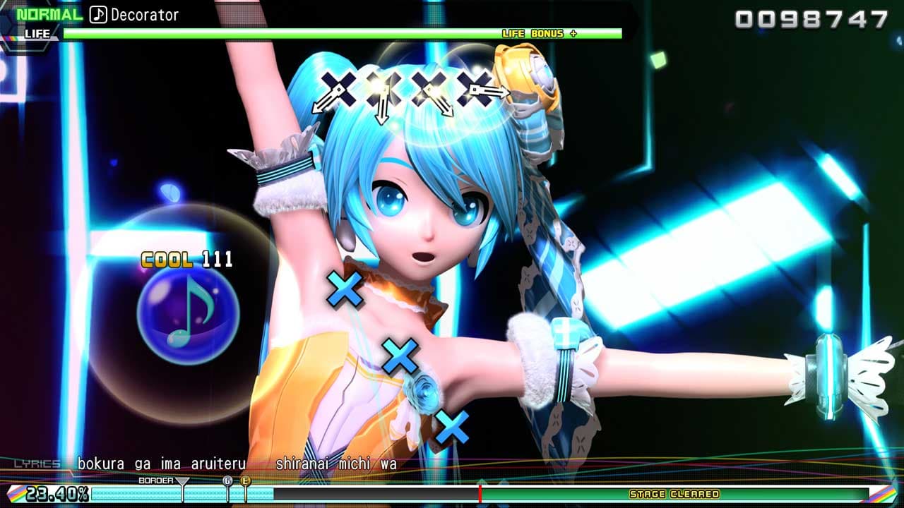 Hatsune Miku: Project DIVA Future Tone: скриншот 7