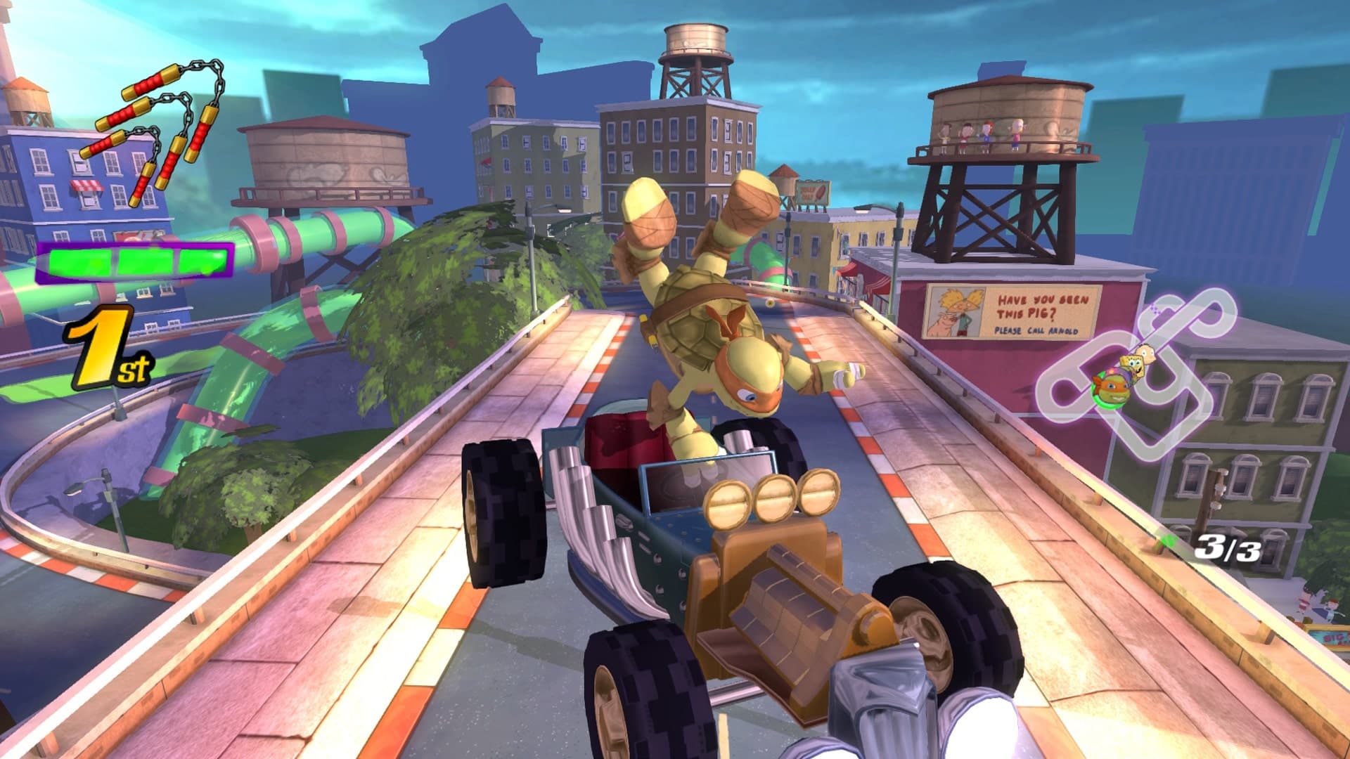 Nickelodeon Kart Racers: скриншот 1