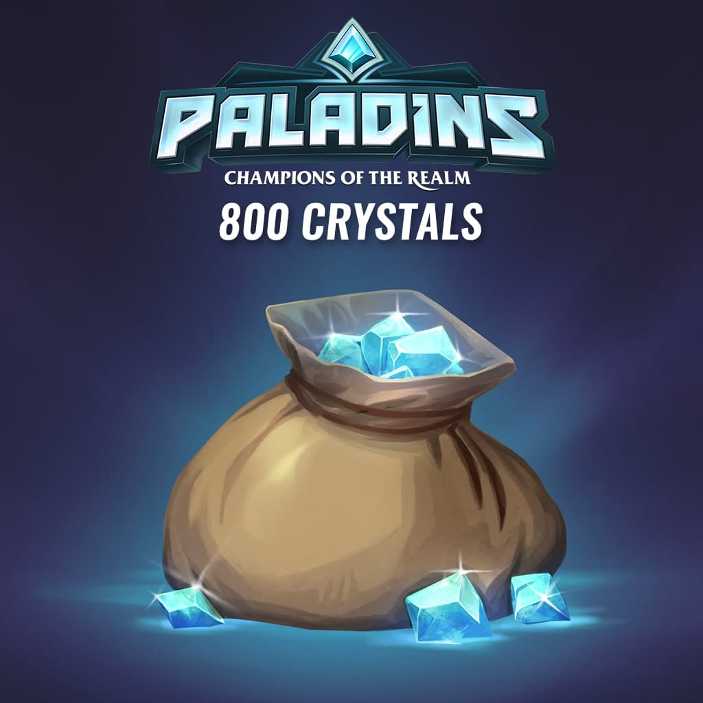 800 Paladins Crystals