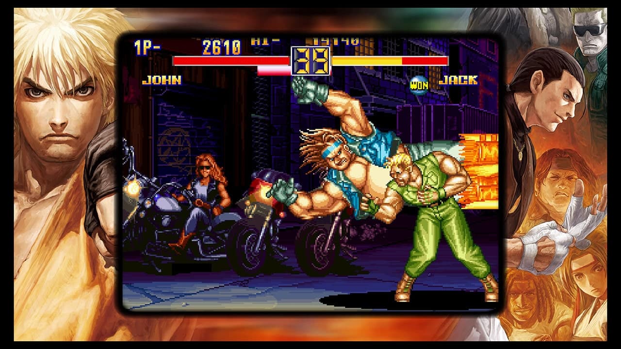 ART OF FIGHTING ANTHOLOGY: скриншот 2