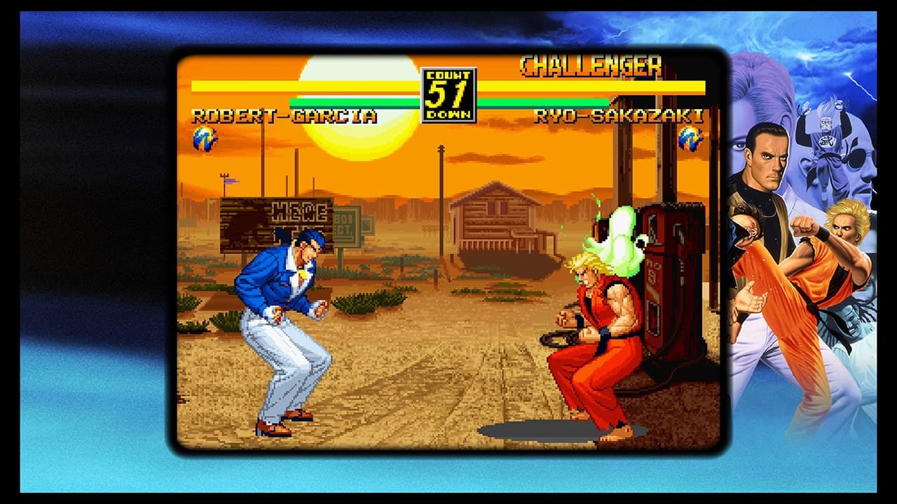 ART OF FIGHTING ANTHOLOGY: скриншот 8