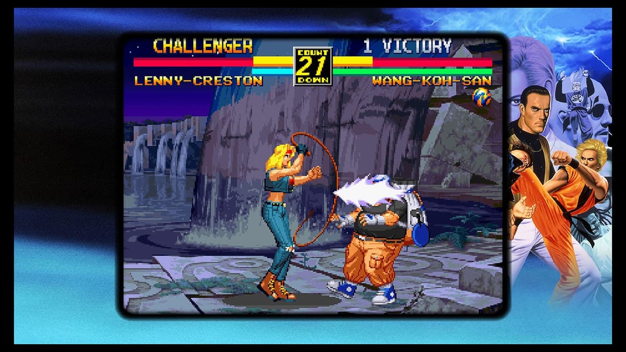 ART OF FIGHTING ANTHOLOGY: скриншот 9