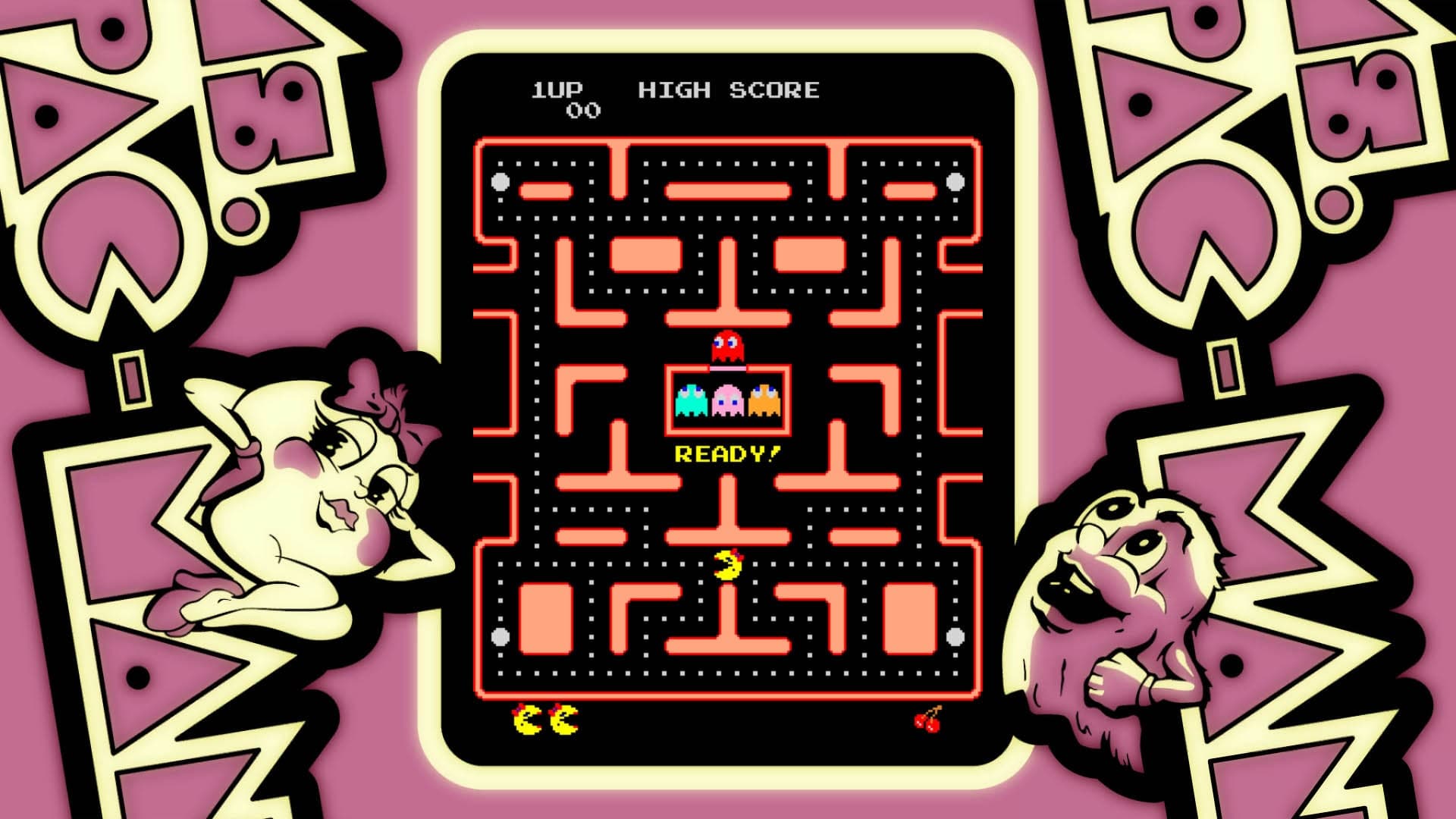 ARCADE GAME SERIES: Ms. PAC - MAN: скриншот 1