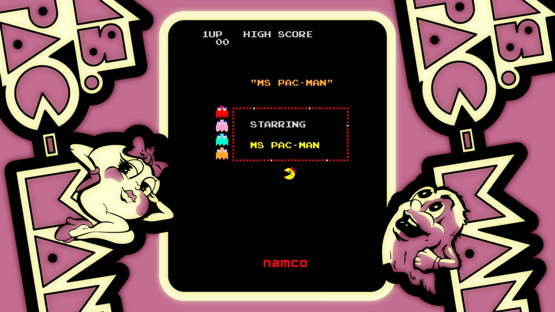 ARCADE GAME SERIES: Ms. PAC - MAN: скриншот 2