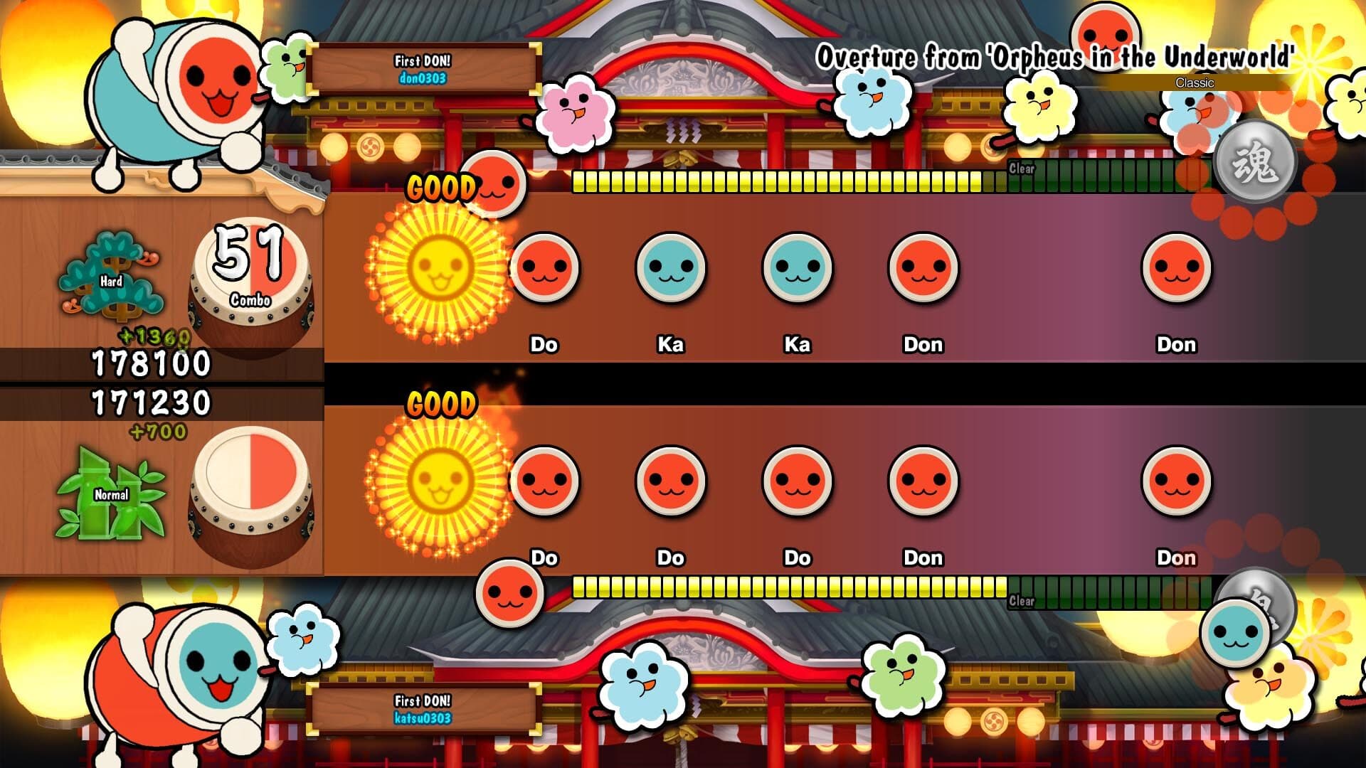 Taiko no Tatsujin: Drum Session!: скриншот 6