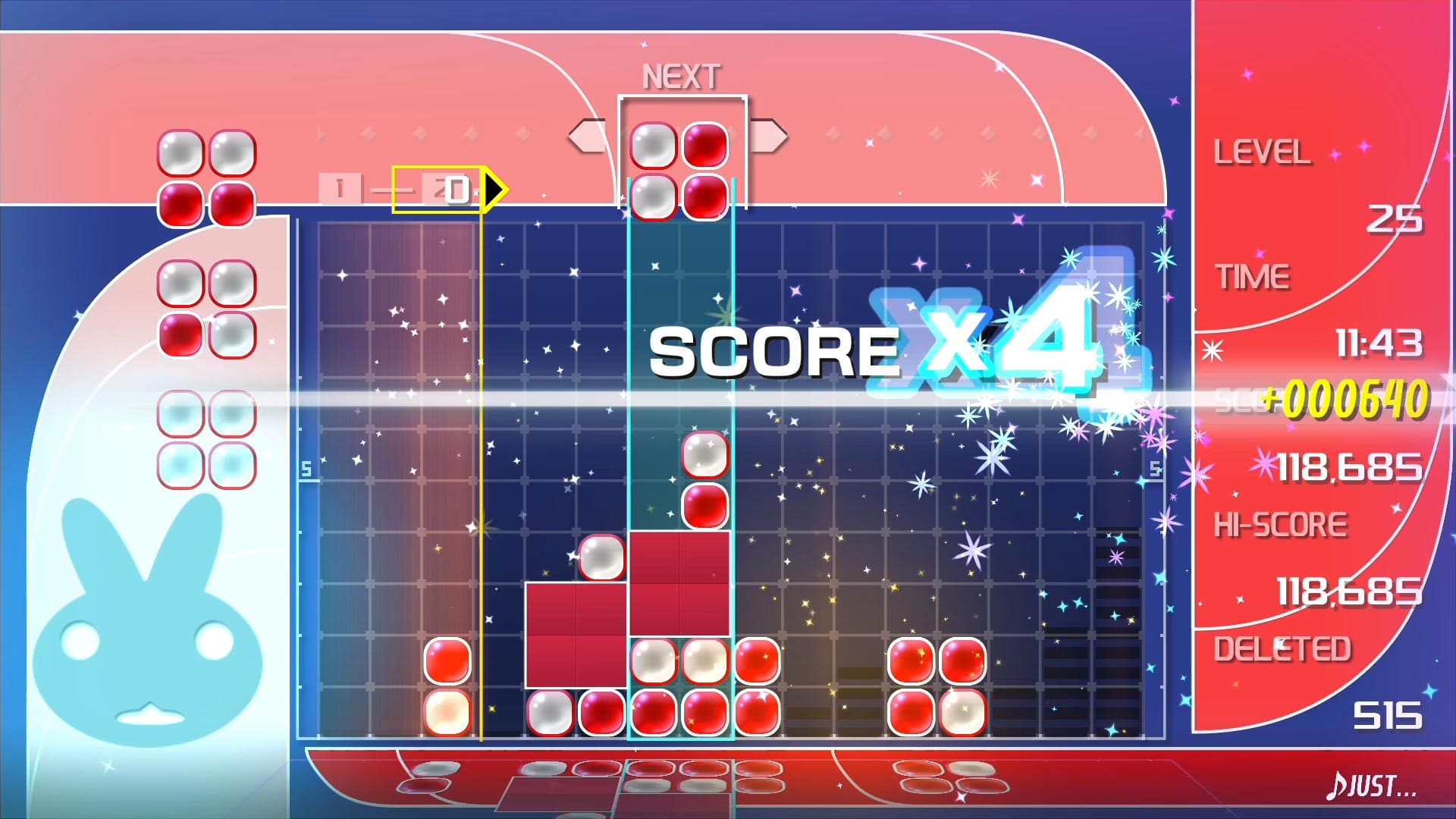 LUMINES REMASTERED: скриншот 5