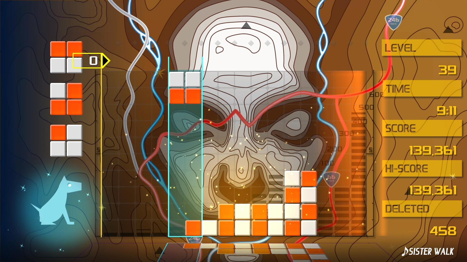 LUMINES REMASTERED: скриншот 9