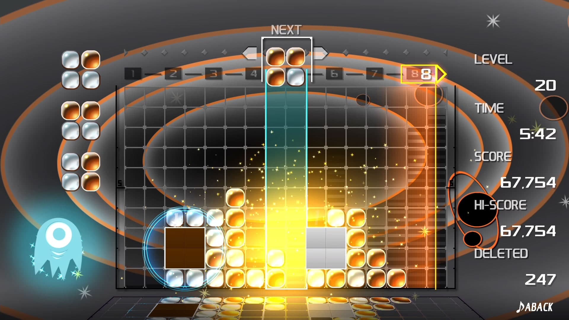 LUMINES REMASTERED: скриншот 4