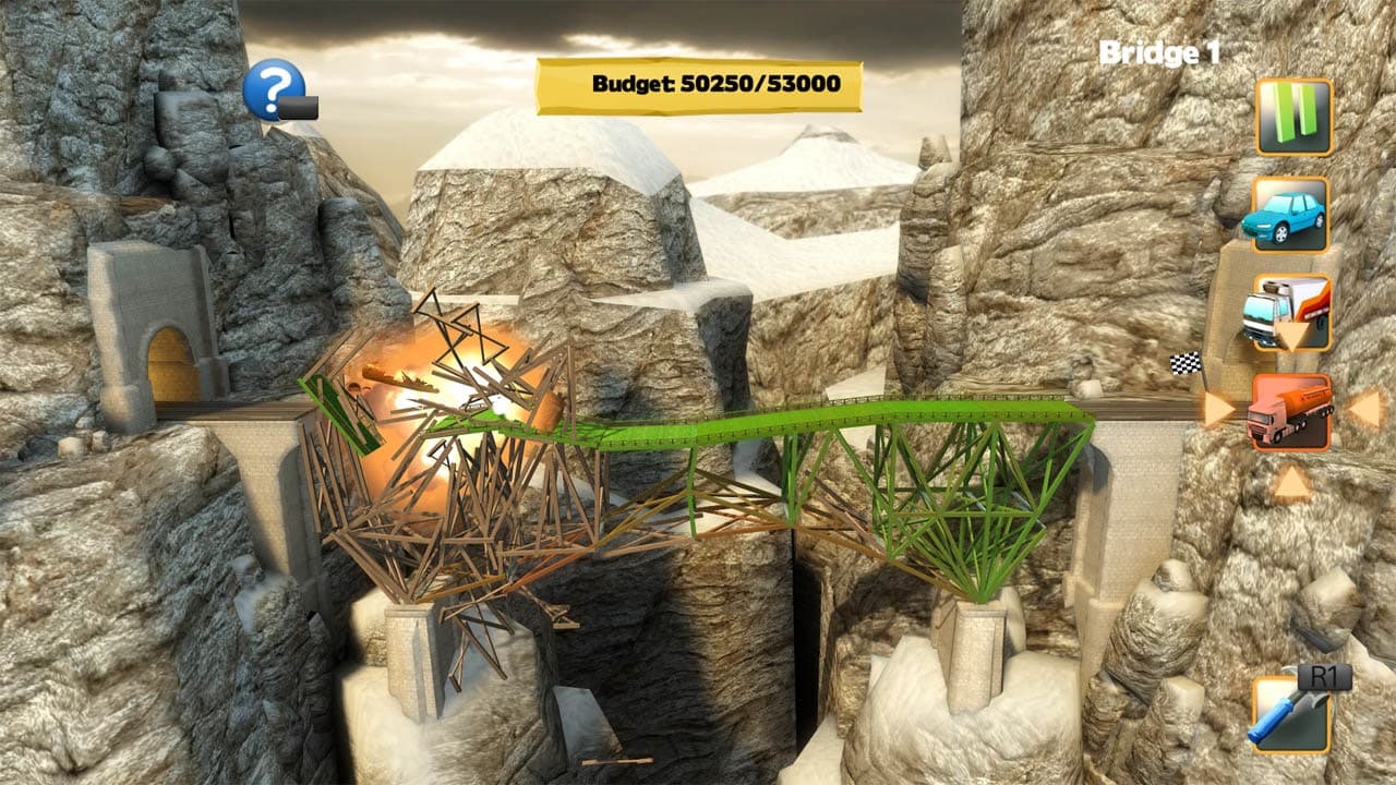 Bridge Constructor: скриншот 3