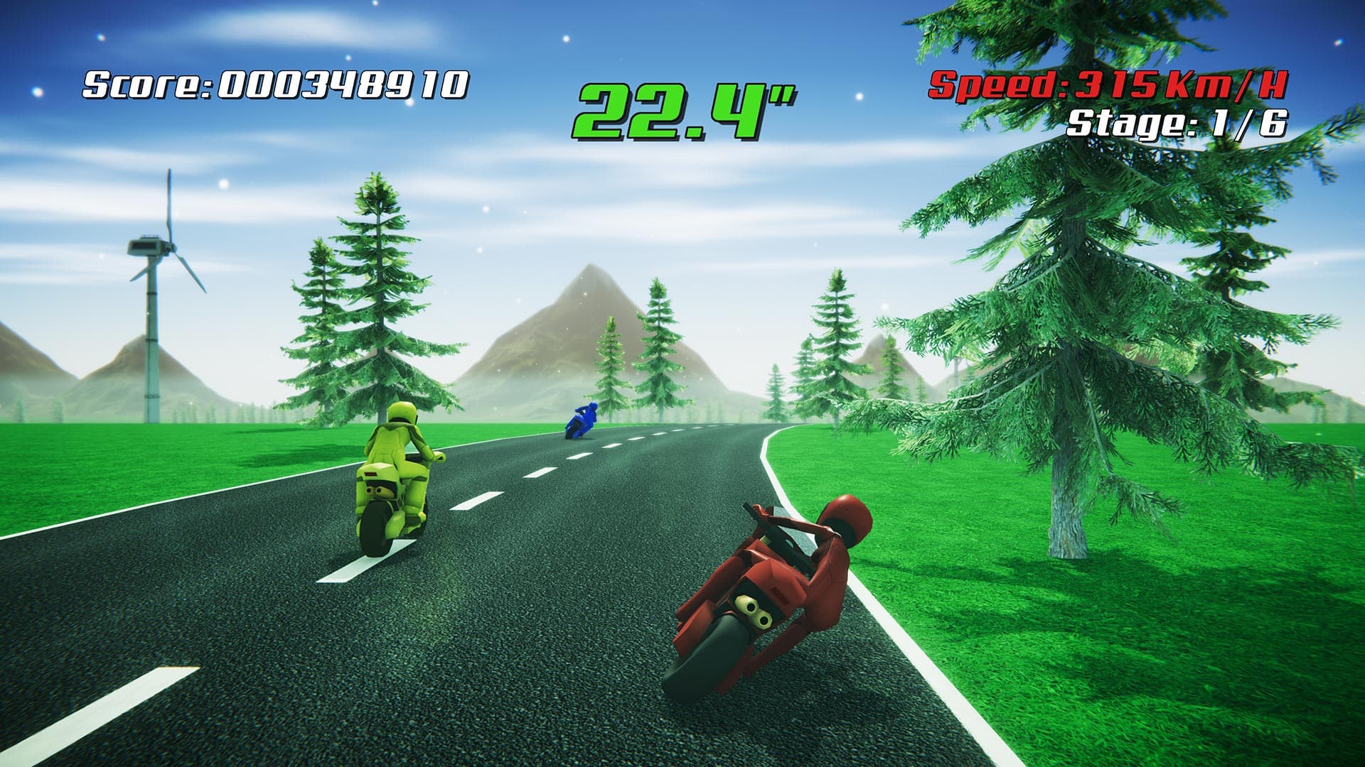 Super Night Riders: скриншот 2