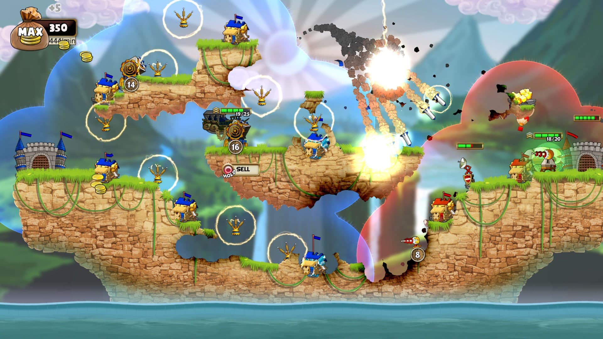 Cannon Brawl: скриншот 1