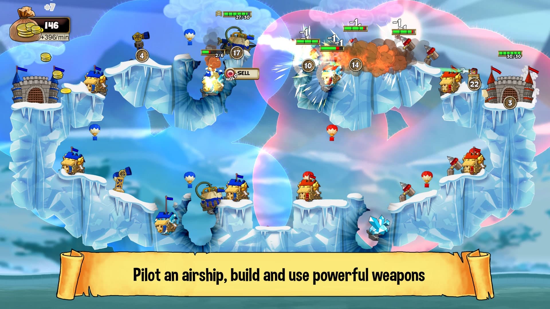 Cannon Brawl: скриншот 4