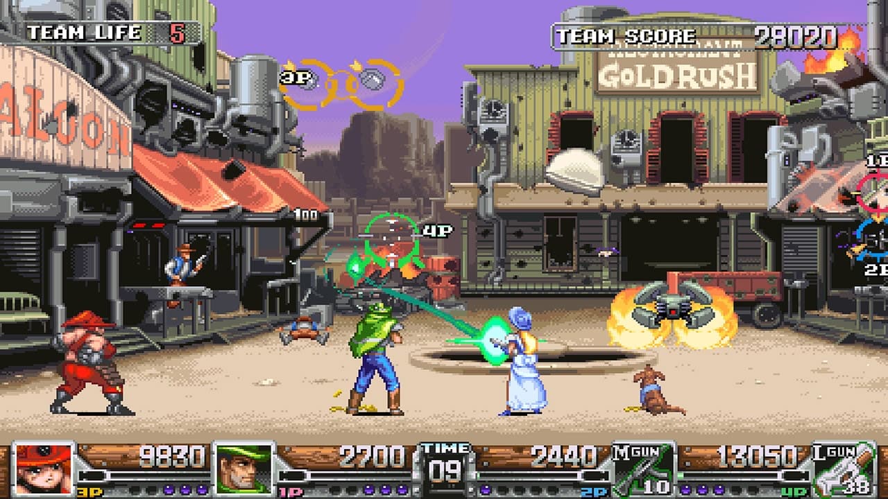 Wild Guns Reloaded: скриншот 1