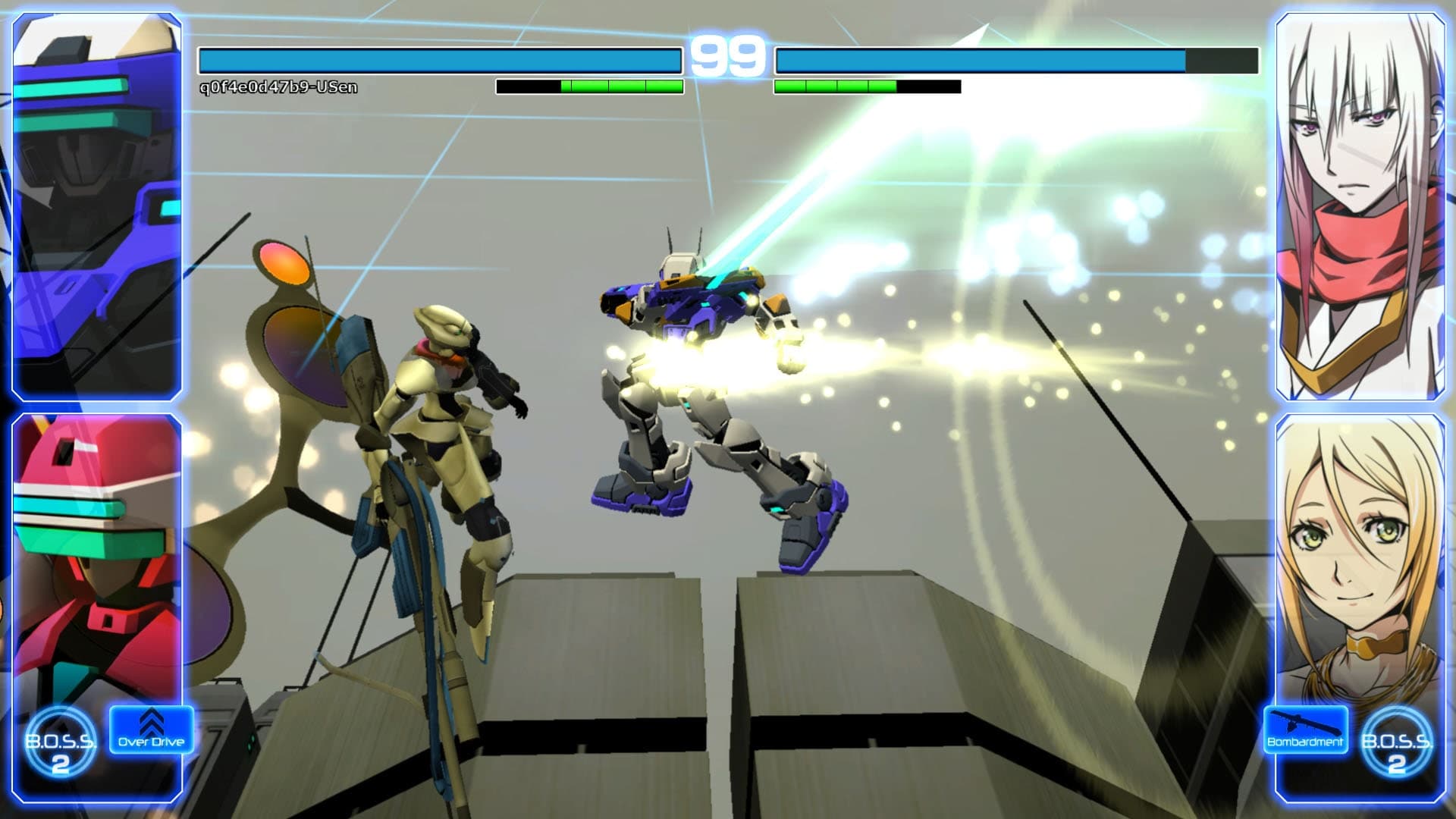 Senko no Ronde 2 - Rounder Virtual On: скриншот 1