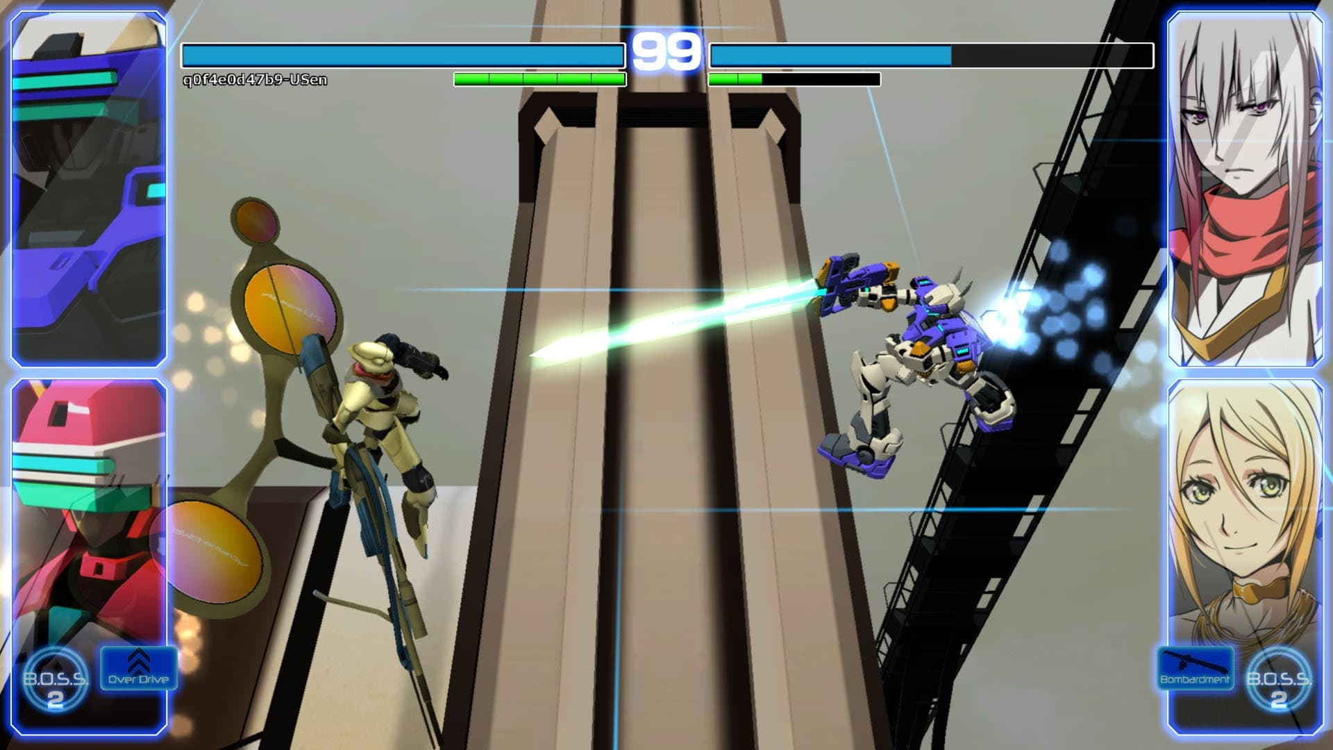 Senko no Ronde 2 - Rounder Virtual On: скриншот 2