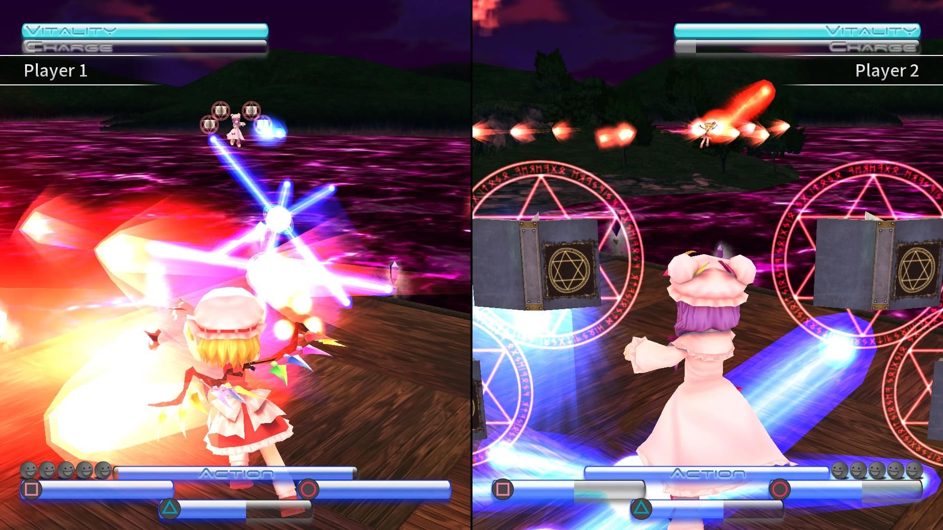 Touhou Kobuto V: Burst Battle: скриншот 2