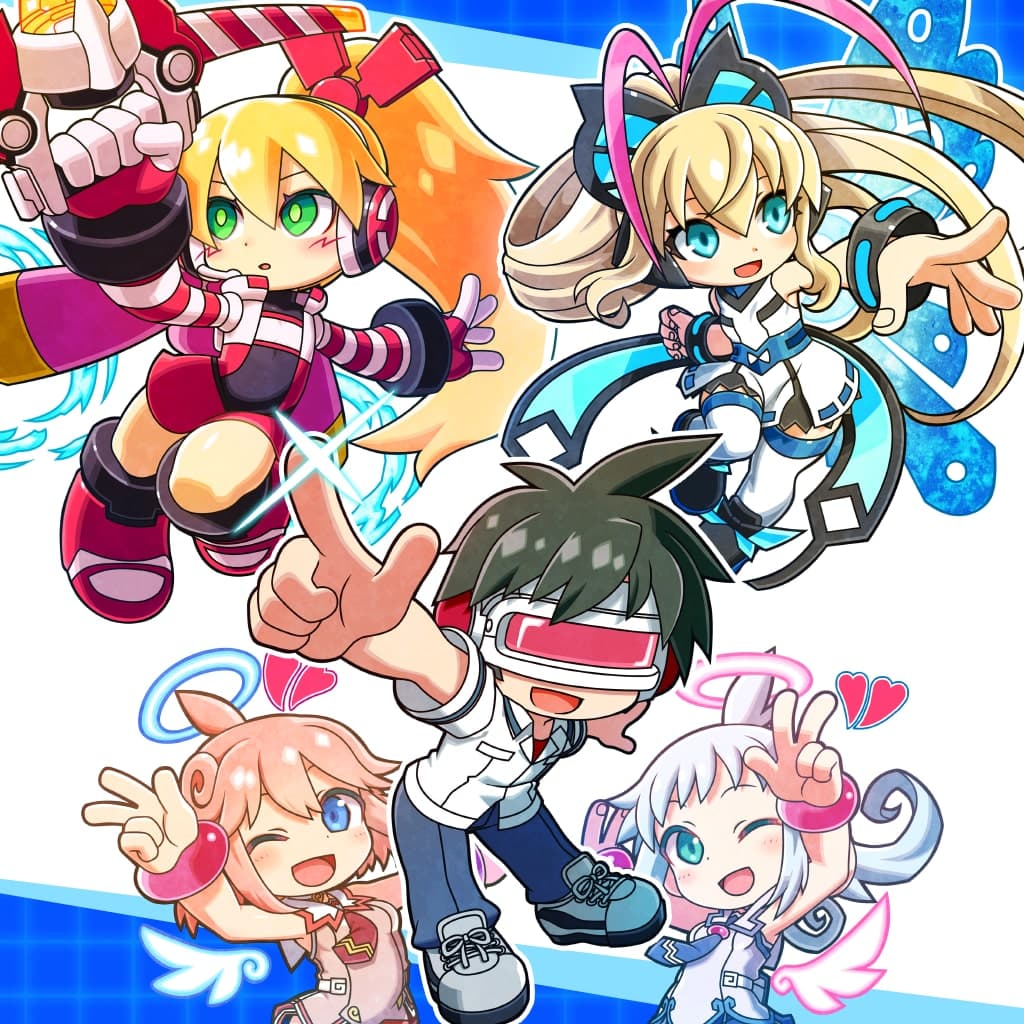 GAL*GUNVOLT BURST DLC Character Set: Heroines