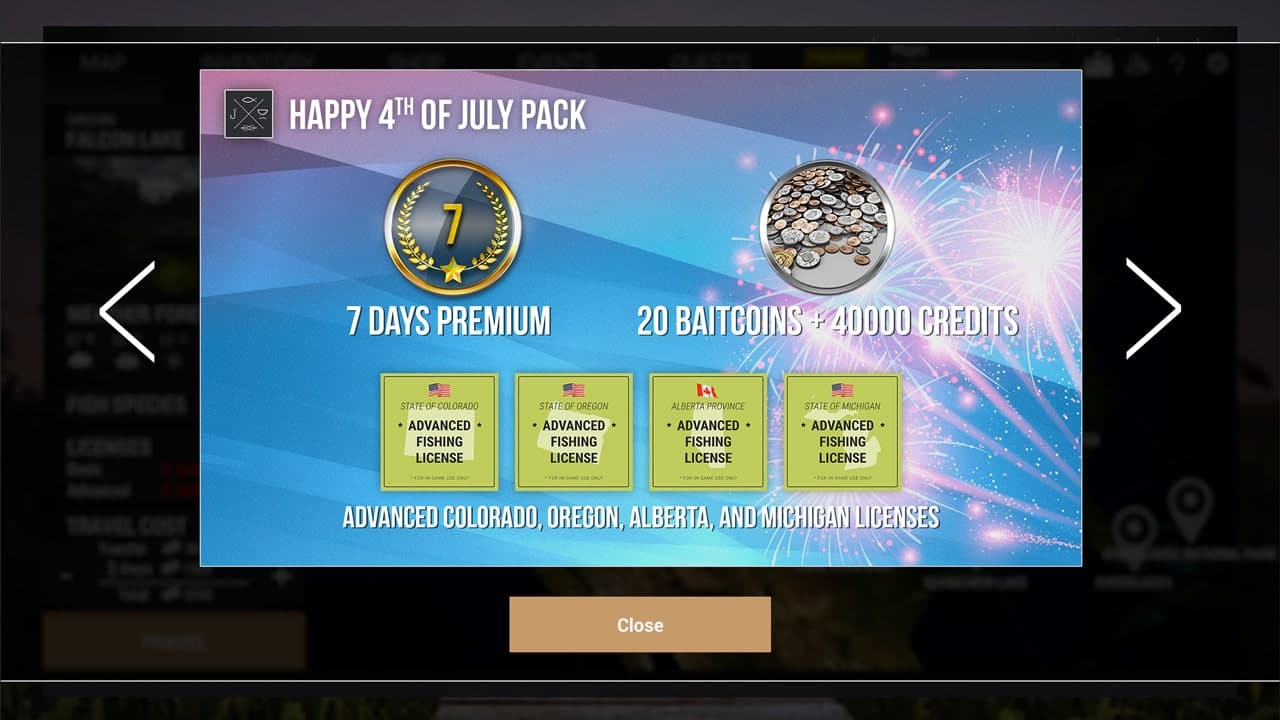 Fishing Planet: Happy 4-th of July Pack: скриншот 3