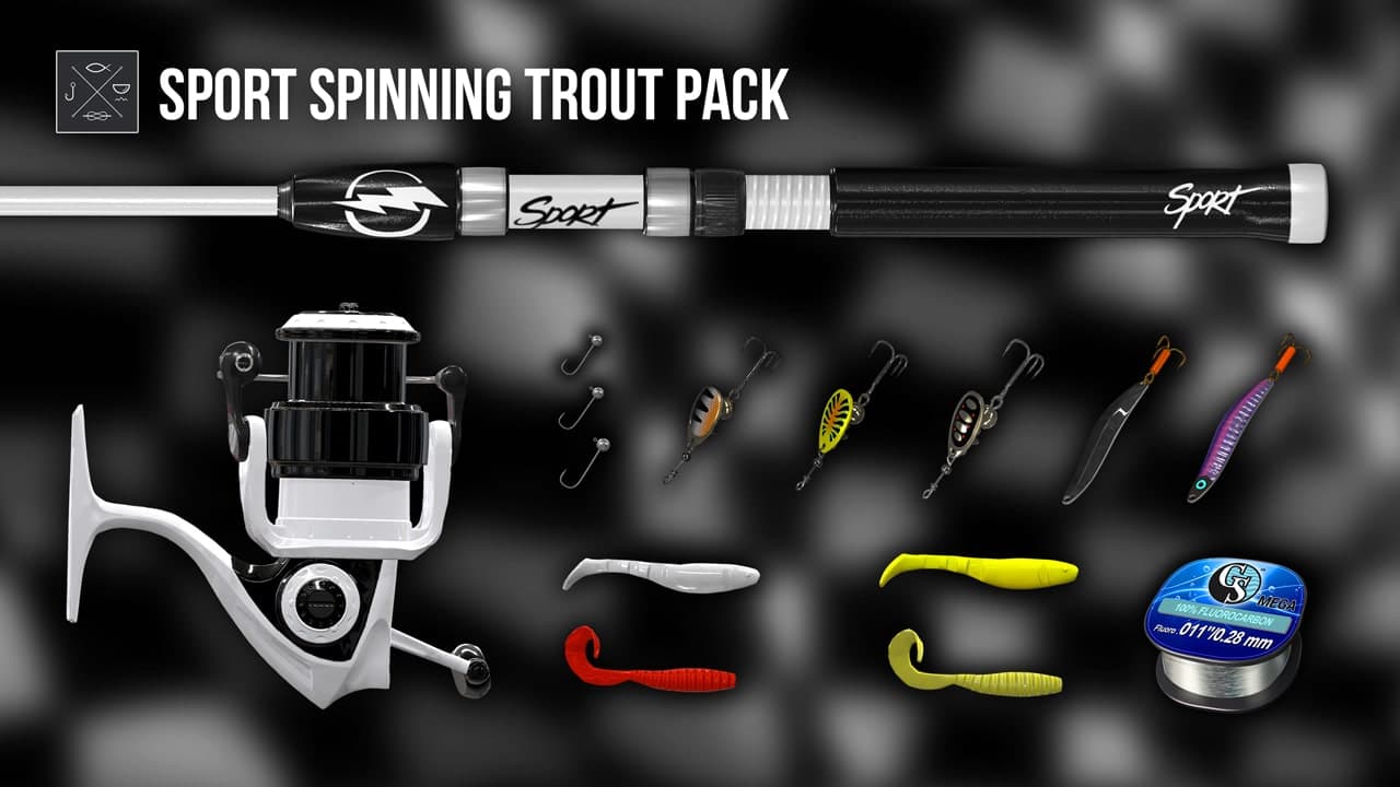 Sport Spinning Trout Pack: скриншот 1