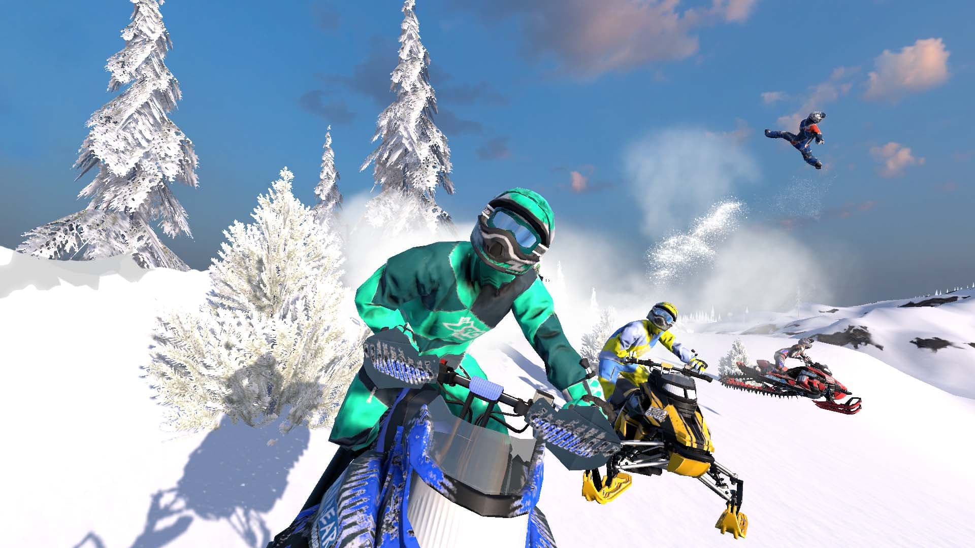 Snow Moto Racing Freedom: скриншот 1