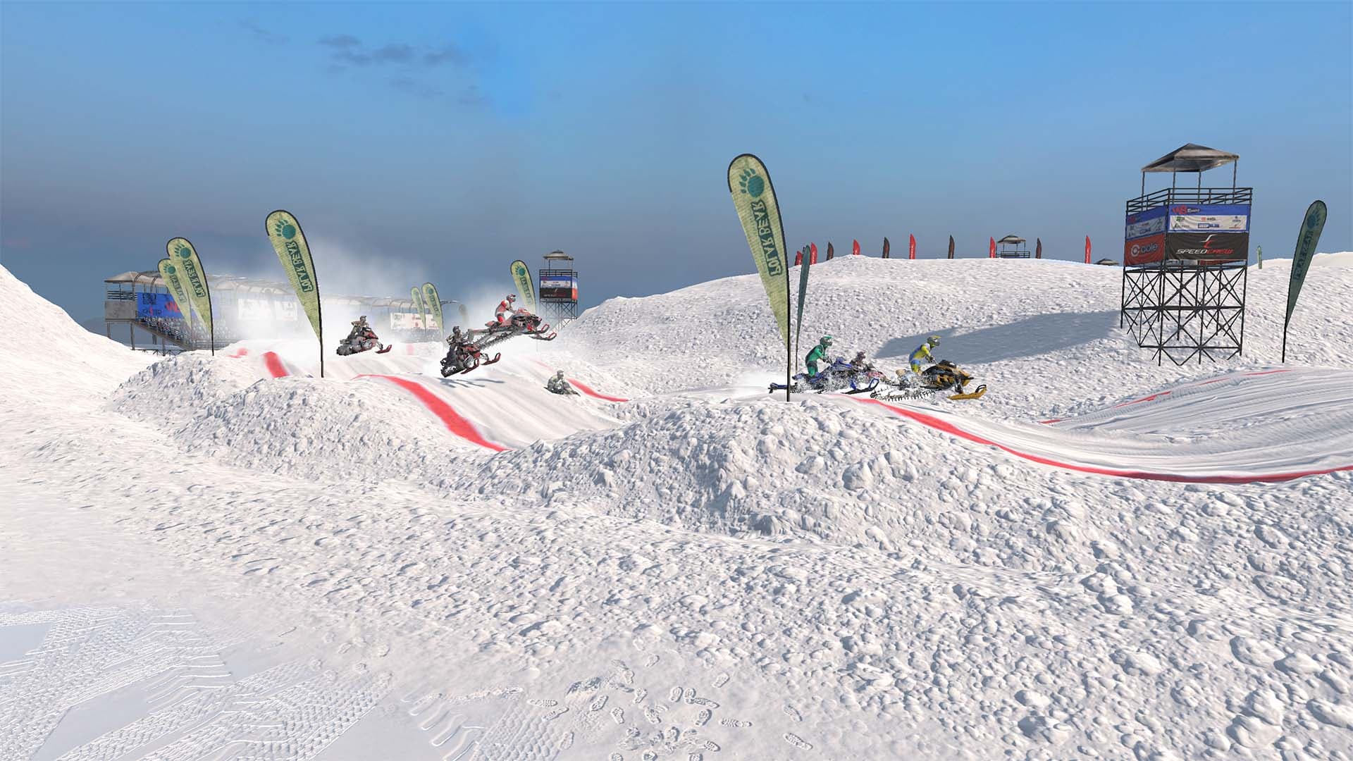 Snow Moto Racing Freedom: скриншот 2
