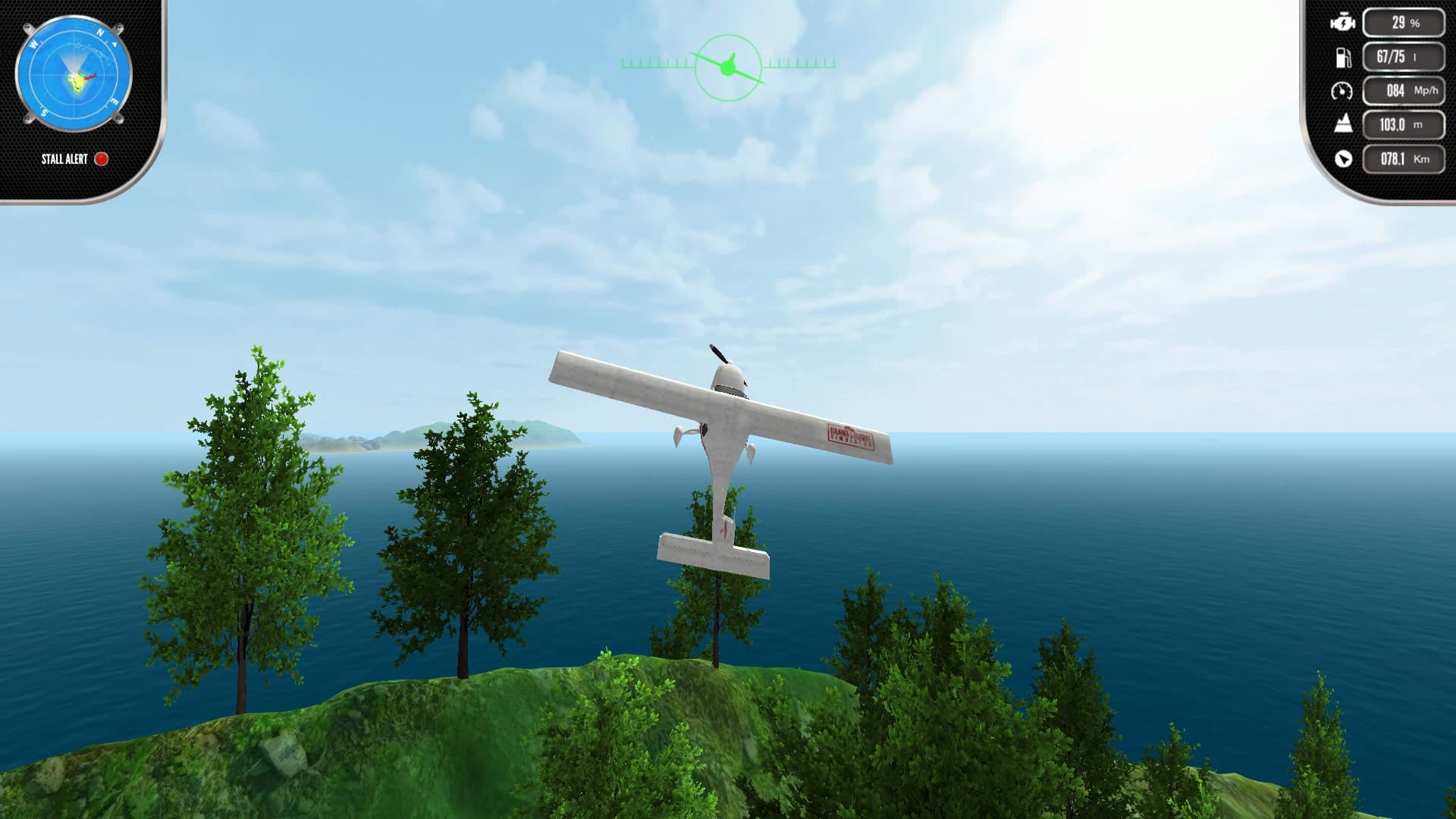 Island Flight Simulator: скриншот 4
