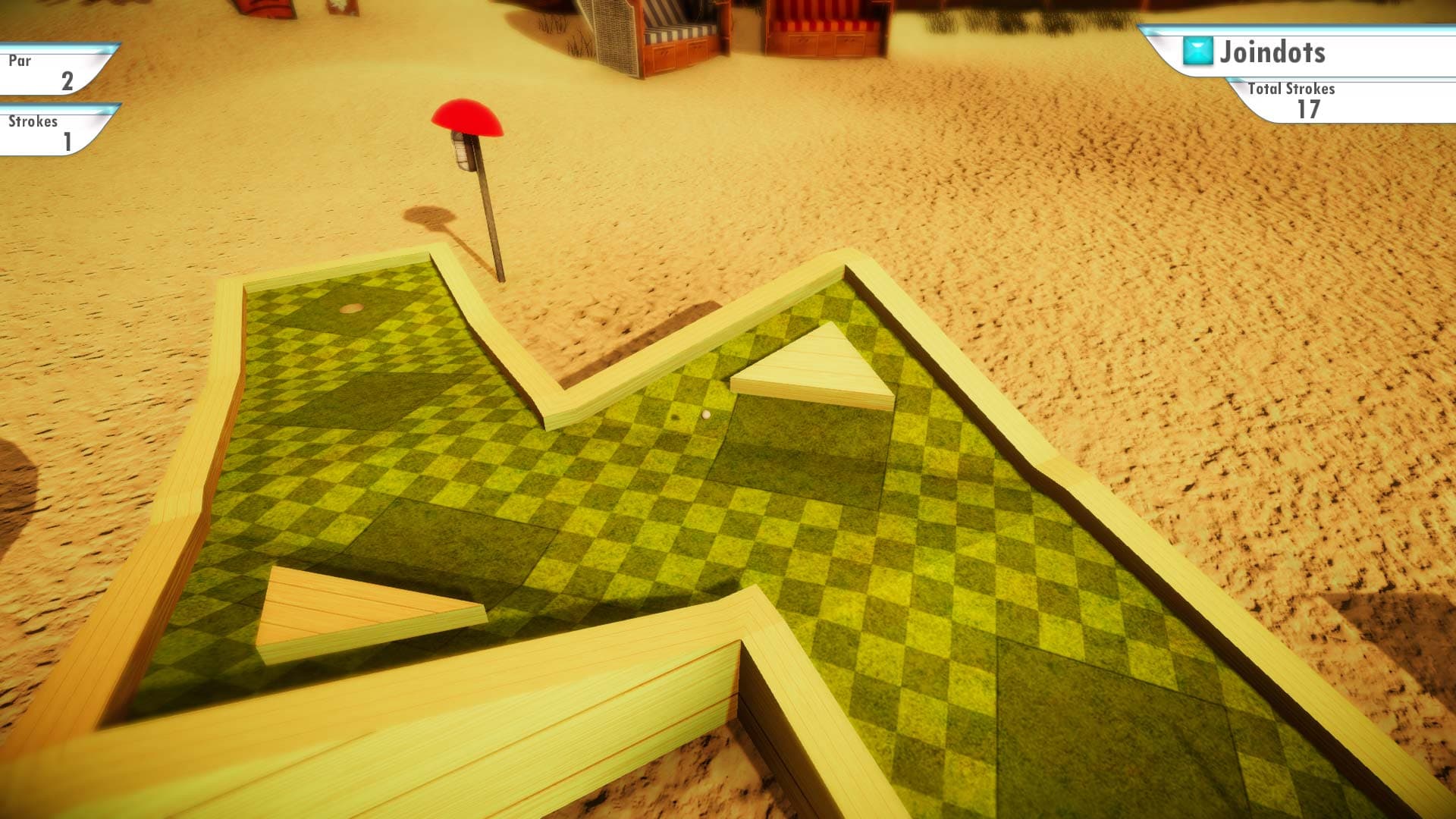 3D MiniGolf: скриншот 2