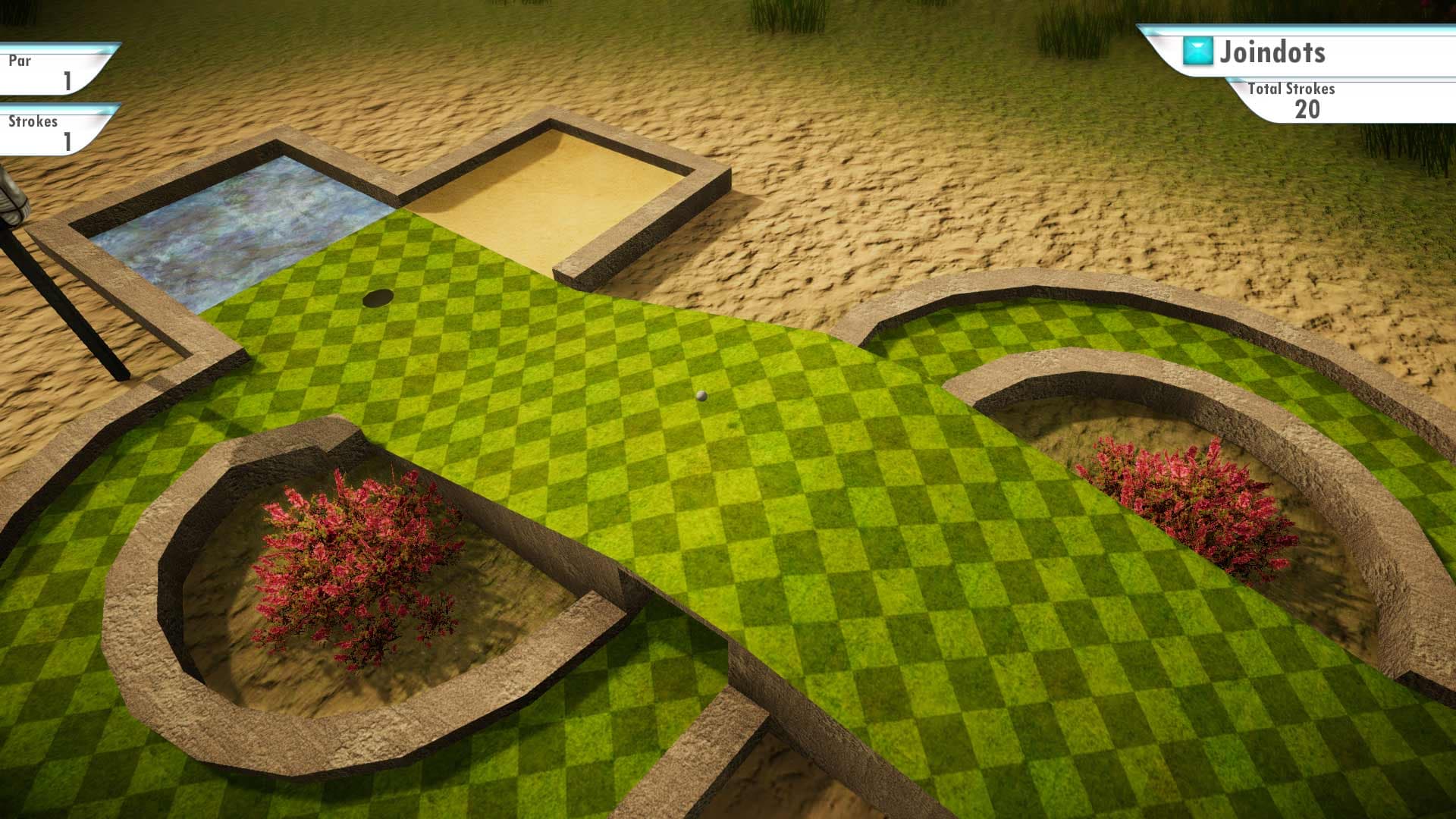 3D MiniGolf: скриншот 1