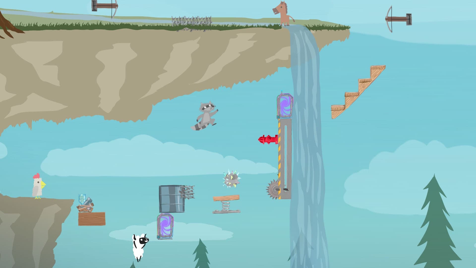 Ultimate Chicken Horse: скриншот 5
