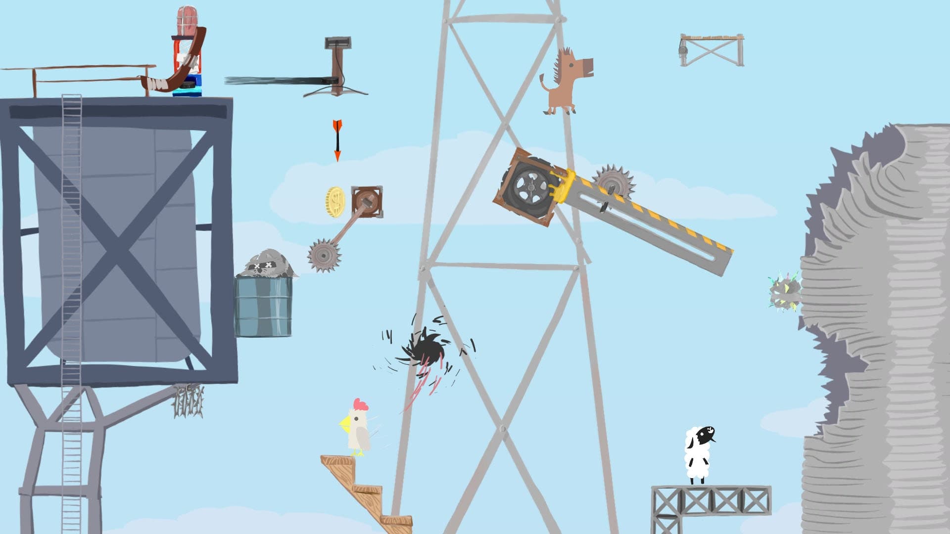 Ultimate Chicken Horse: скриншот 7
