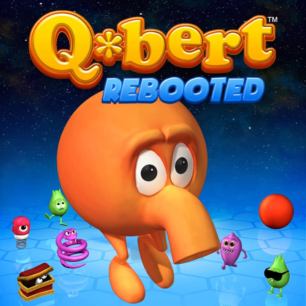 A Q*bert: Rebooted Game and Pixels Theme Bundle Rebooted Game and Pixels Theme Bundle