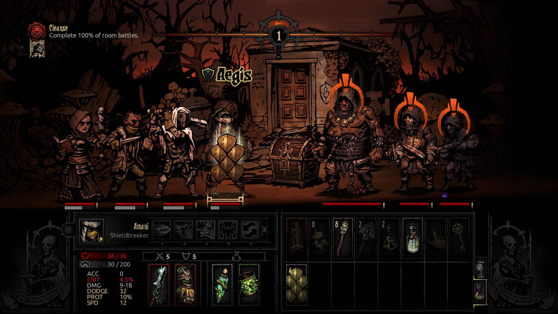 Darkest Dungeon: The Shieldbreaker: скриншот 3
