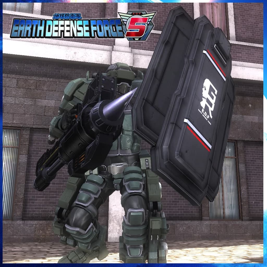 EARTH DEFENSE FORCE 5 - Grim Reaper Shield