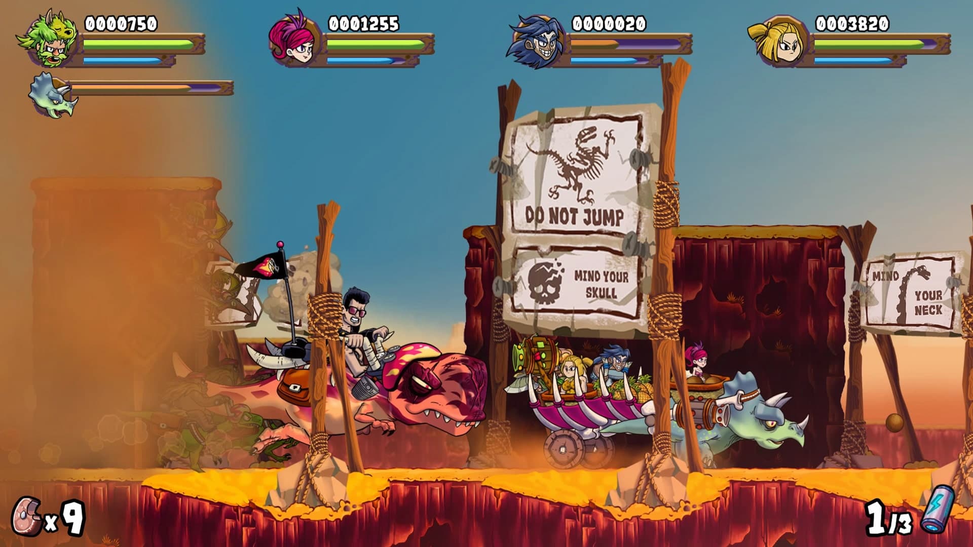 Caveman Warriors: скриншот 1