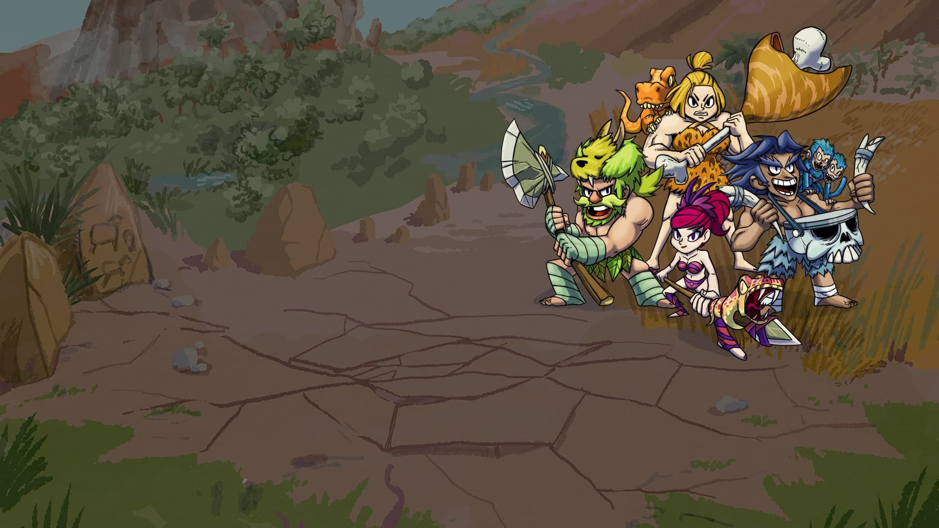 Caveman Warriors Standard