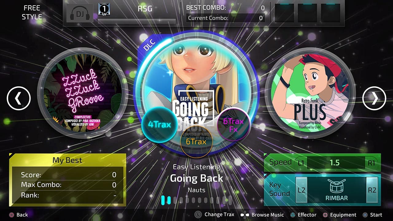 SUPERBEAT XONiC EX Track 12 – Going Back: скриншот 1