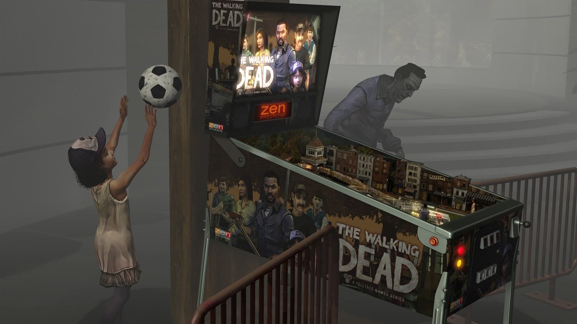 Pinball FX Classic VR: The Walking Dead: скриншот 4
