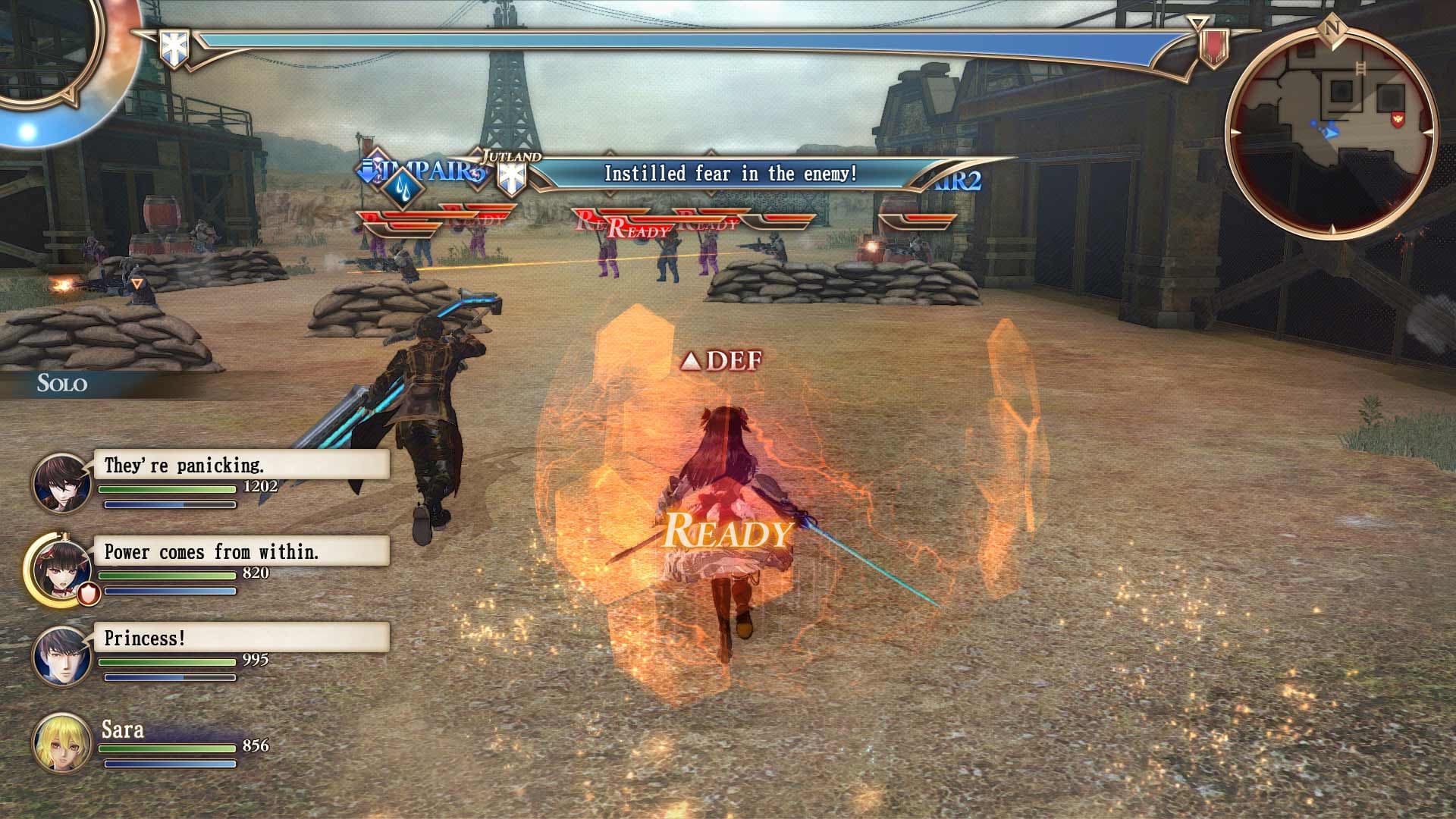Valkyria Revolution: скриншот 3