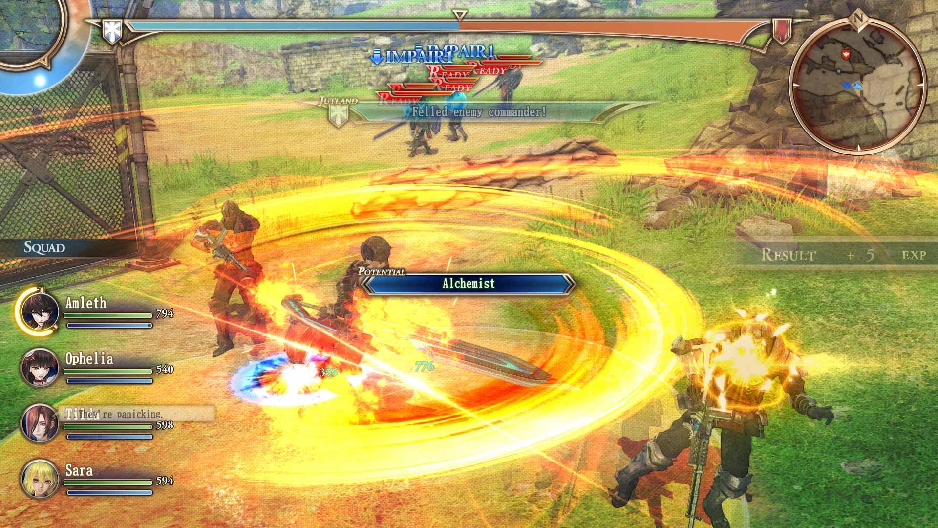 Valkyria Revolution: скриншот 4