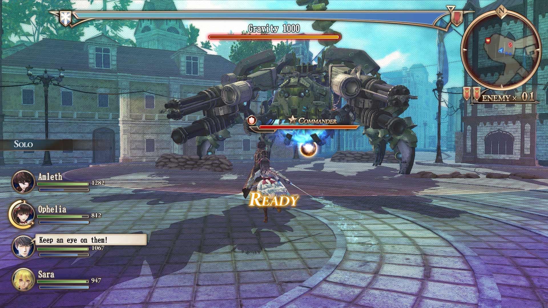 Valkyria Revolution: скриншот 5
