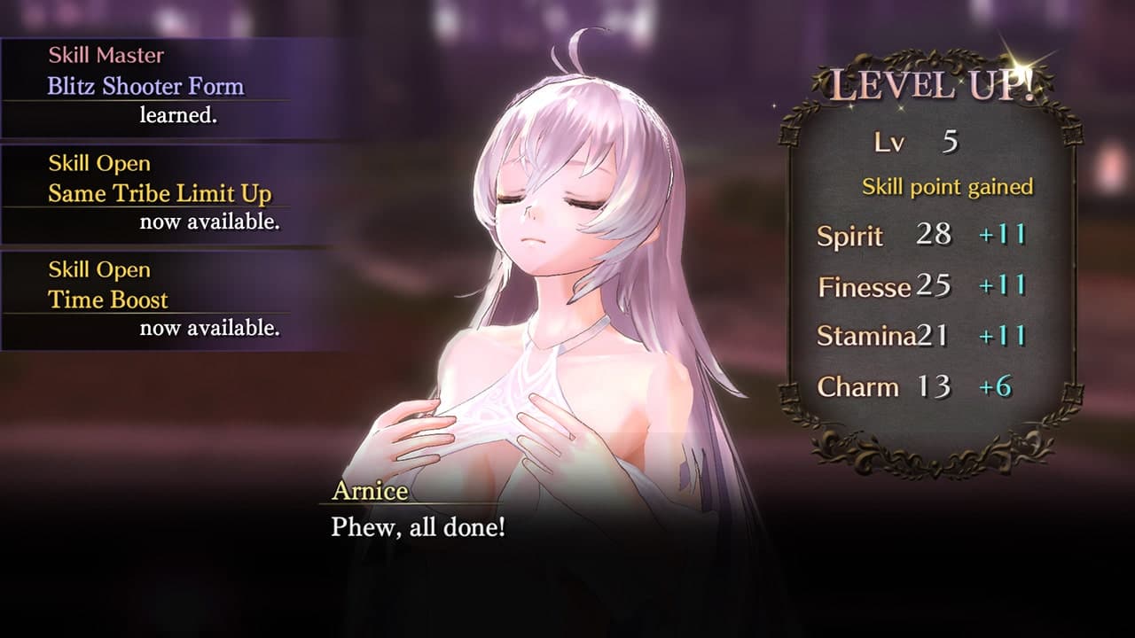Nights of Azure: скриншот 3