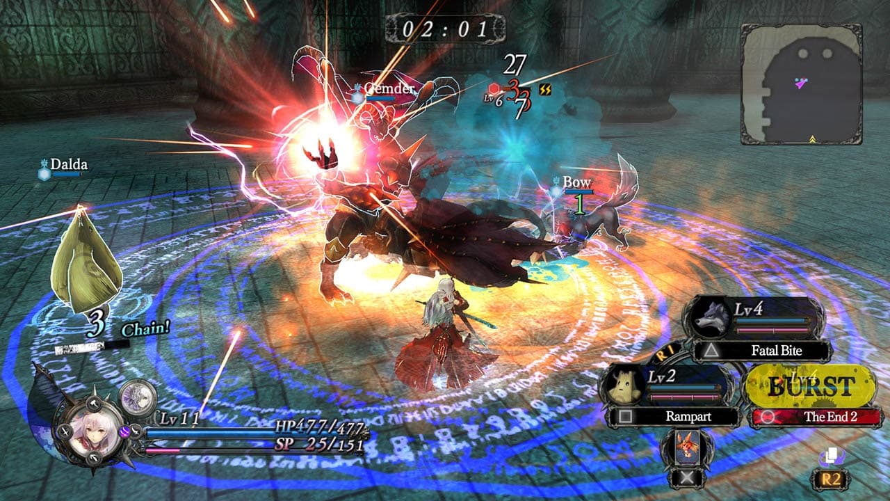 Nights of Azure: скриншот 7