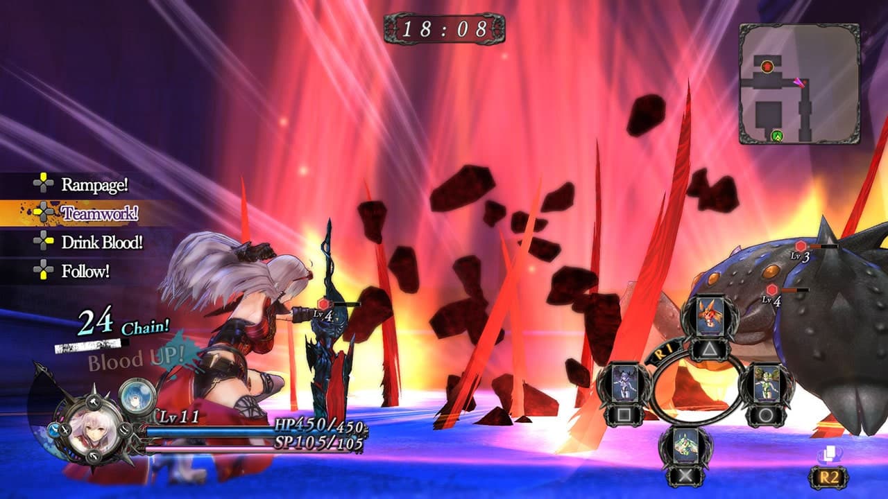 Nights of Azure: скриншот 4