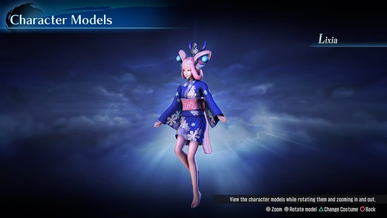 DYNASTY WARRIORS: Godseekers - Lixia Yukata costume: скриншот 2