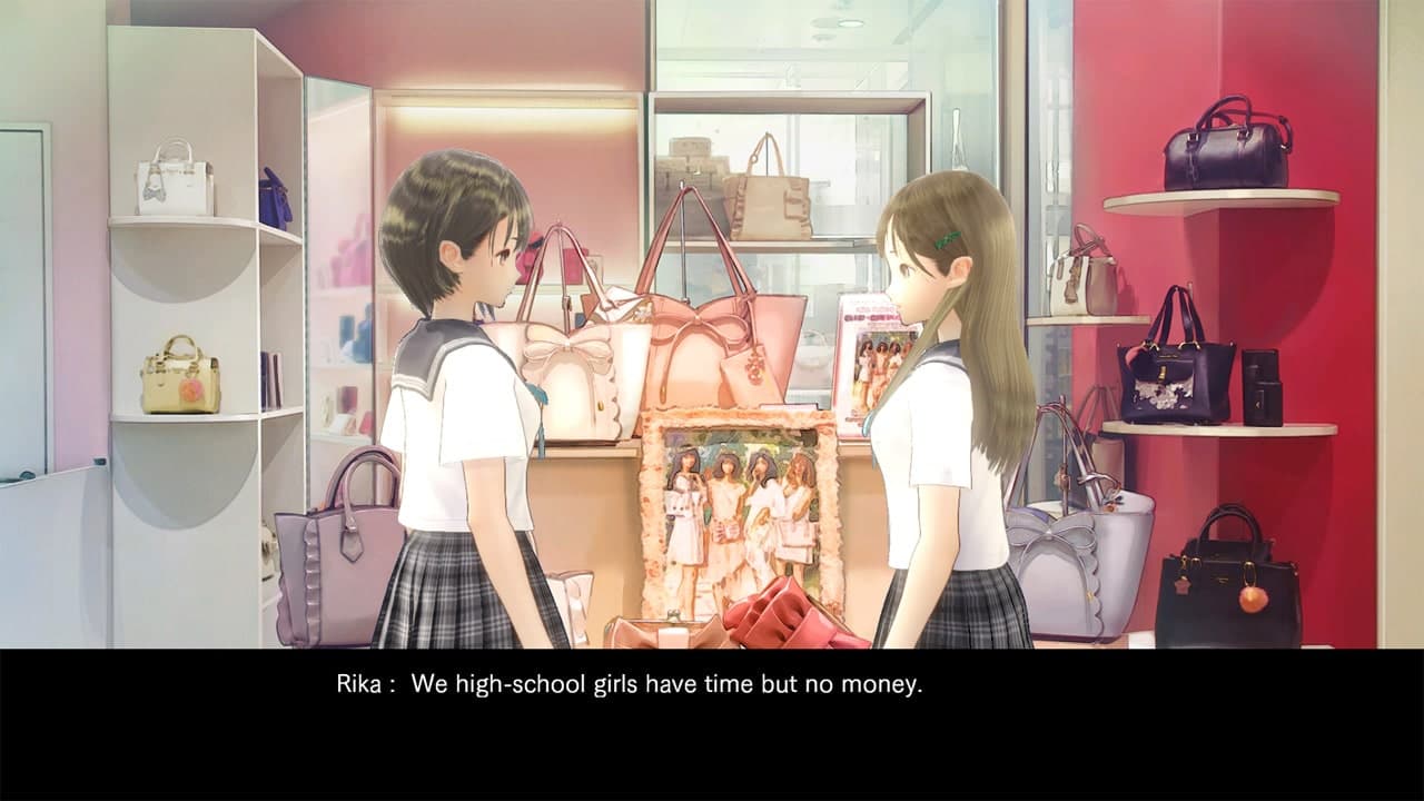 BLUE REFLECTION: скриншот 2