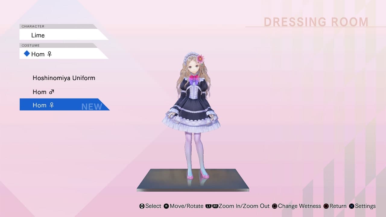 BLUE REFLECTION: Arland Maid Costume for Lime: скриншот 2