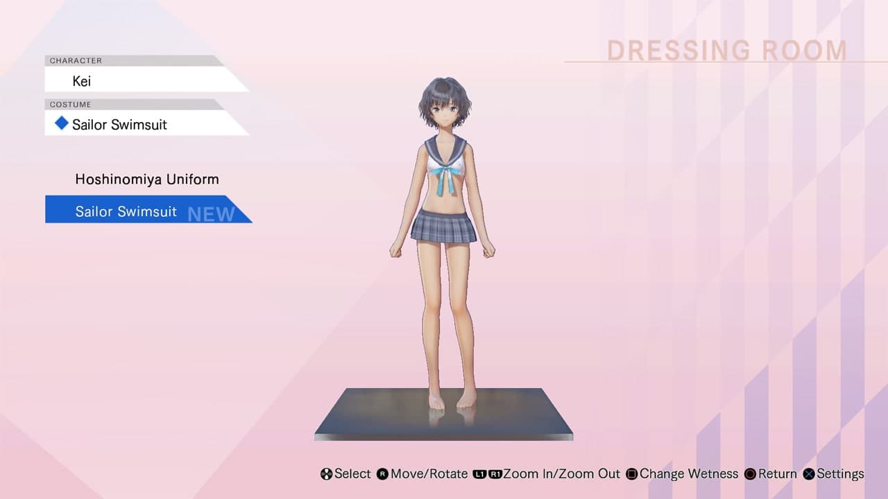 BLUE REFLECTION: Sailor Swimsuits set B (Yuzu, Shihori, Kei): скриншот 2