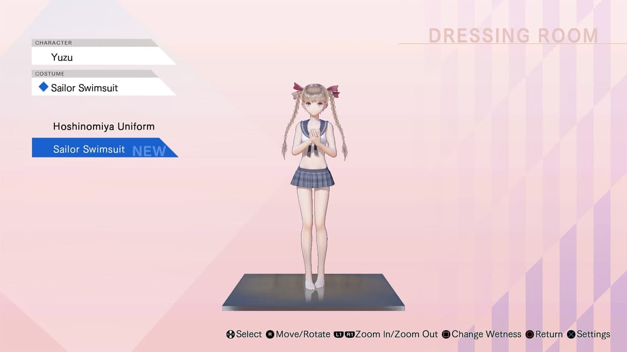 BLUE REFLECTION: Sailor Swimsuits set B (Yuzu, Shihori, Kei): скриншот 1